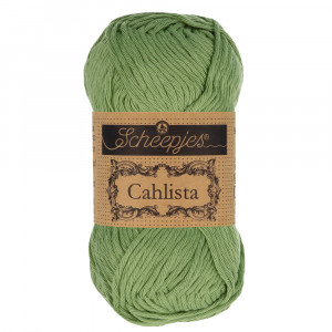 Scheepjes Cahlista Garn Unicolor 212 Sage Green von Scheepjes