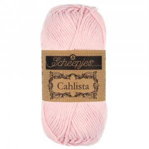 Scheepjes Cahlista Garn Unicolor 238 Powder Pink von Scheepjes