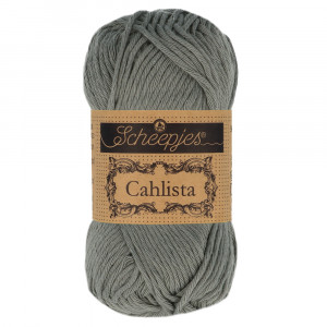 Scheepjes Cahlista Garn Unicolor 242 Metal Grey von Scheepjes