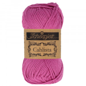 Scheepjes Cahlista Garn Unicolor 251 Garden Rose von Scheepjes