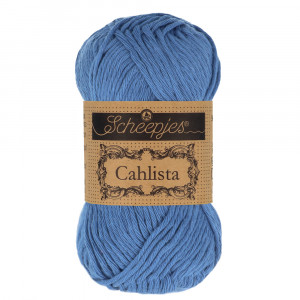 Scheepjes Cahlista Garn Unicolor 261 Capri Blue von Scheepjes