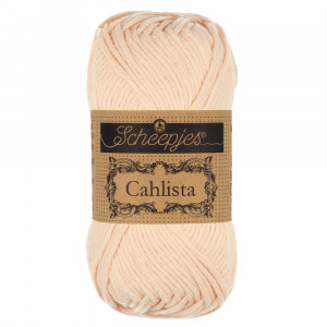 Scheepjes Cahlista Garn Unicolor 263 Petal Peach von Scheepjes