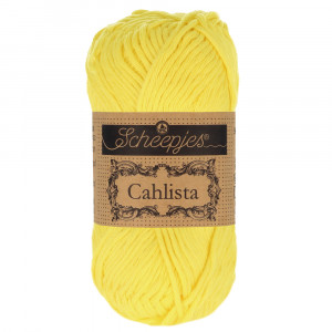 Scheepjes Cahlista Garn Unicolor 280 Lemon von Scheepjes