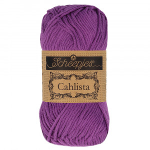 Scheepjes Cahlista Garn Unicolor 282 Ultra Violet von Scheepjes