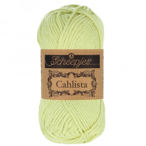 Scheepjes Cahlista Garn Unicolor 392 Lime Juice von Scheepjes