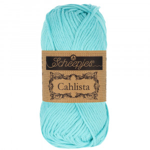 Scheepjes Cahlista Garn Unicolor 397 Cyan von Scheepjes