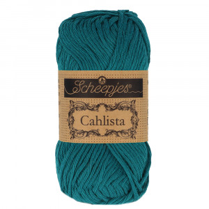 Scheepjes Cahlista Garn Unicolor 401 Dark Teal von Scheepjes