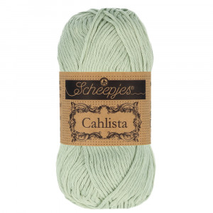 Scheepjes Cahlista Garn Unicolor 402 Silver Green von Scheepjes