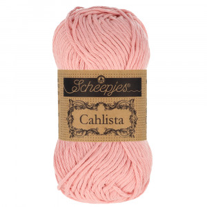 Scheepjes Cahlista Garn Unicolor 408 Old Rose von Scheepjes