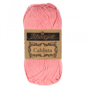 Scheepjes Cahlista Garn Unicolor 409 Soft Rose von Scheepjes