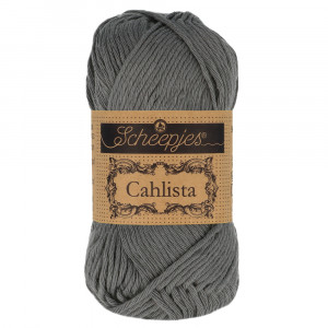 Scheepjes Cahlista Garn Unicolor 501 Anthracite von Scheepjes