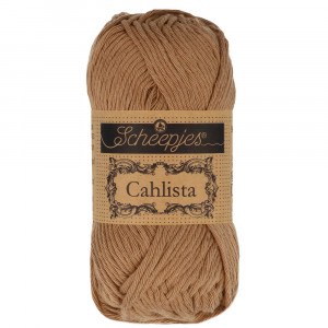 Scheepjes Cahlista Garn Unicolor 503 Hazelnut von Scheepjes