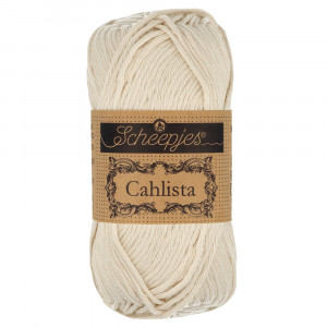 Scheepjes Cahlista Garn Unicolor 505 Linen von Scheepjes