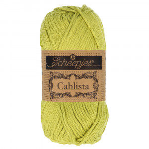 Scheepjes Cahlista Garn Unicolor 512 Lime von Scheepjes