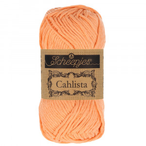 Scheepjes Cahlista Garn Unicolor 524 Apricot von Scheepjes