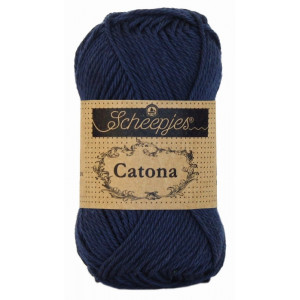 Scheepjes Catona Garn Unicolor 124 Ultramarine von Scheepjes