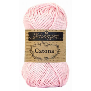 Scheepjes Catona Garn Unicolor 238 Powder Pink von Scheepjes