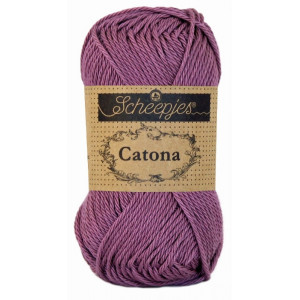 Scheepjes Catona Garn Unicolor 240 Amethyst von Scheepjes