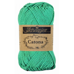 Scheepjes Catona Garn Unicolor 241 Parrot Green von Scheepjes