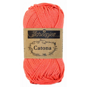 Scheepjes Catona Garn Unicolor 252 Watermelon von Scheepjes