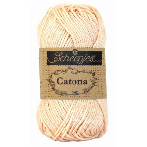 Scheepjes Catona Garn Unicolor 255 Nude von Scheepjes