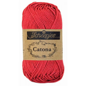 Scheepjes Catona Garn Unicolor 258 Rosewood von Scheepjes