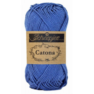 Scheepjes Catona Garn Unicolor 261 Capri Blue von Scheepjes