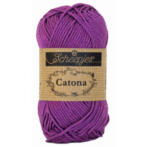 Scheepjes Catona Garn Unicolor 282 Ultra Violet von Scheepjes