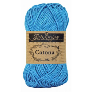 Scheepjes Catona Garn Unicolor 384 Powder Blue von Scheepjes