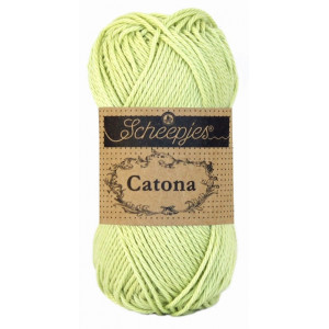 Scheepjes Catona Garn Unicolor 392 Lime Juice von Scheepjes