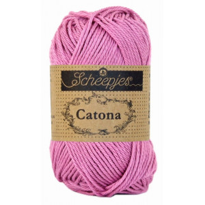 Scheepjes Catona Garn Unicolor 398 Colonial Rose von Scheepjes