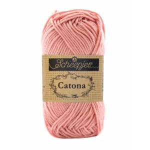 Scheepjes Catona Garn Unicolor 408 Old Rose von Scheepjes