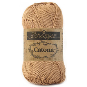 Scheepjes Catona Garn Unicolor 502 Camel von Scheepjes