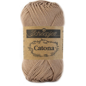 Scheepjes Catona Garn Unicolor 506 Caramel von Scheepjes