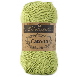 Scheepjes Catona Garn Unicolor 512 Lime von Scheepjes