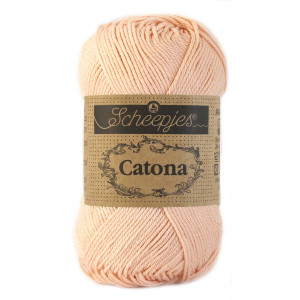 Scheepjes Catona Garn Unicolor 523 Peach von Scheepjes