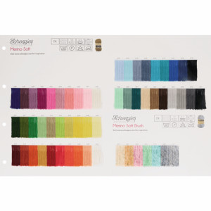 Scheepjes Farbmuster Merino Soft & Soft Brush von Scheepjes