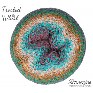 Scheepjes Frosted Whirl Garn Print 323 Sunny Sundae Sauce von Scheepjes