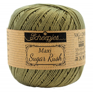 Scheepjes Maxi Sugar Rush Garn Unicolor 395 Willow von Scheepjes