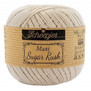 Scheepjes Maxi Sugar Rush Garn Unicolor 505 Linen von Scheepjes