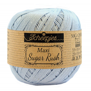 Scheepjes Maxi Sugar Rush Garn Unicolor 173 Bluebell von Scheepjes