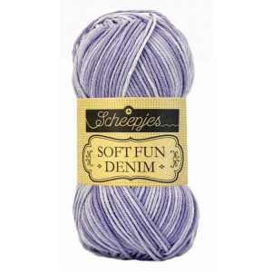 Scheepjes Softfun Denim Garn Print 512 Lavendel von Scheepjes