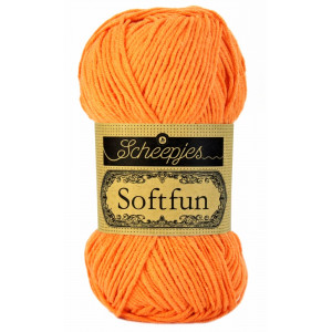 Scheepjes Softfun Garn Unicolor 2427 Orange von Scheepjes