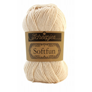 Scheepjes Softfun Garn Unicolor 2622 Sand von Scheepjes