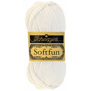 Scheepjes Softfun Garn Unicolor 2426 Natur von Scheepjes