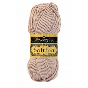 Scheepjes Softfun Garn Unicolor 2470 Hellbeige von Scheepjes