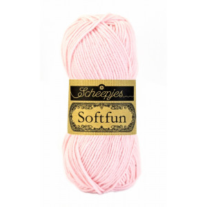 Scheepjes Softfun Garn Unicolor 2513 Hell Rosa von Scheepjes