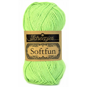 Scheepjes Softfun Garn Unicolor 2516 Hellgrün von Scheepjes