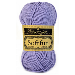 Scheepjes Softfun Garn Unicolor 2519 Lavendel von Scheepjes