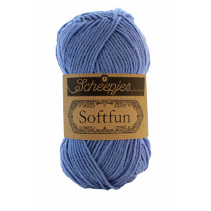 Scheepjes Softfun Garn Unicolor 2609 Lavendel-Blau von Scheepjes